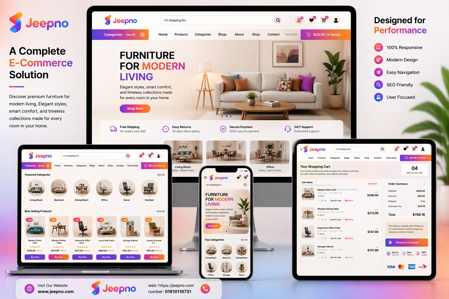 Furniture Website